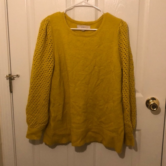 Loft yellow sweater - Picture 1 of 2